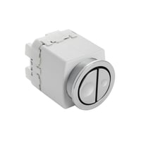 Geberit WC20 Pneumatisk Trykknap, Dobbeltskyl, Krom