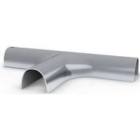 Kabeldkskinne t-stykke, 16 mm