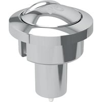 Trykknap Cera, type 240, komplet, forkromet - If