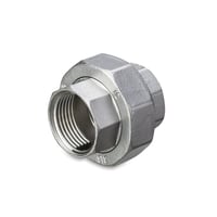 Union muffe/muffe konisk ttning 4408/316L 20 bar 3/4"