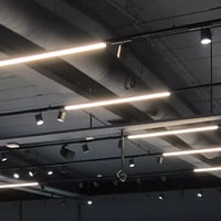 Ledpro T-Line LED skinnearmatur, 3-faset GB, 7800 lm, 3000 K, CRI 80, 50 W, sort (restsalg)