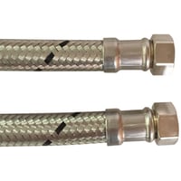 NEOFLEX tilslutningsslange, rustfri flet, " x " - 2000 mm