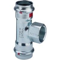 Prestabo T-stykke, 28 x 3/4" x 28 mm, forzinket stl - Viega