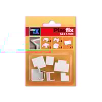 Formstykker til kabelkanal, 7 x 12 mm, hvid 3410 - Plasfix