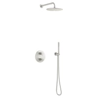 DAMIXA SILHOUET HS1 INDBYGNING BAD - KOMPLET PAKKE. STEEL (PVD)