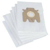 Miele stvsugerposer MMI 2130, 5 stk. - microfiber til S2000, S5000, S400i, S600i & S800 - Nordic Quality