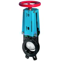 Watergates spadeventil, retningsbestemt med hndhjul, Wafer GG25/304/NBR, DN 150