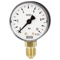 Manometer, vsm, 8/63mm, 2,5 bar, 1/4"