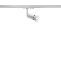 Nordtronic Track light ECO 1-faset skinnespot, GU10, hvid + Nordtronic Long Life, 3000K, 360lm, CRI>90, 40.000 timer, d?mpbar