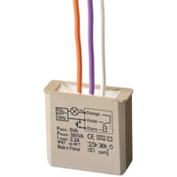 4: Elektronisk kiprel med soft start/stop til indbygn. MTR500E