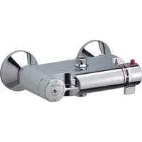 Damixa TMC - Termostatisk kar/brusearmatur med krom h?ndtag, krom