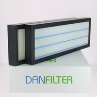 Pollenfilterst til Genvex ECO 400, 203 x 587 x 48 mm, F7 og M5 filterklasse