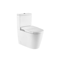 ROCA INSPIRA Gulvstende douchetoilet, inkl. toiletsde med SC, 680x390mm, hvid