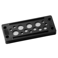Kabelindgangsplade KDP, rektangulr KDP/X 24/14, sort - Murrelektronik