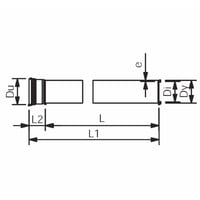 Wavin Wafix Pp Rr Med Muffe, 75 X 3000 Mm