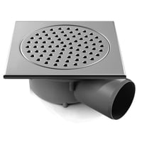 JAFO Gulvaflb til beton, med vandls, lav, 86 mm