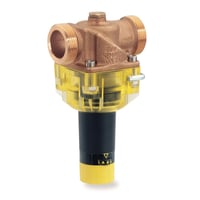 Kemper trykreduktionsventil, nippel/nippel, 1/2", PN16, rdgods