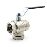 Billede af Kuglehane 3/4'' mf/mf m/magnet