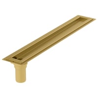 Waterline baderumsrende 1000 mm, messingfarvet, beton og fliser, 50 mm, rustfrit stl AISI304/EN1.4301