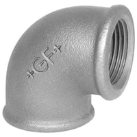GF GEORG FISCHER 1/2 galvaniseret vinkel 90 grader muffe / muffe