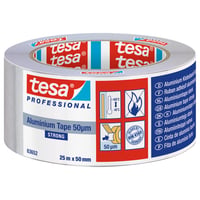 tesa aluminiumstape 63652 strong, 50my, -40/+160, 50 mm x 25 m