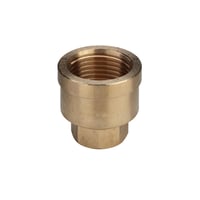 Formmuffe, 1" x 1/2", rdgods silicium bronze - Viega billede