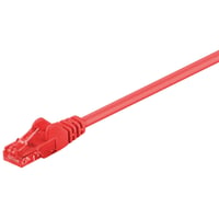 U/UTP CAT6, 3 meter, rd, PVC, uskrmet netvrkskabel, 4x2xAWG 26 CCA