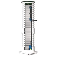Watercare Pumpebrnd med Flygt SXM2, 425 mm x 3000 mm, 40 mm tilslutning