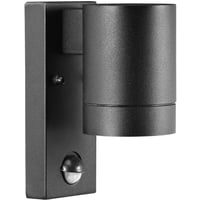 Tin Maxi Sensor vglampe med bevgelsessensor, enkelt, 1 x GU10 maks. 35W, sort - Nordlux