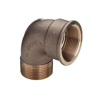 Viega bjning 90, muffe/nippel, 1/4", rdgods