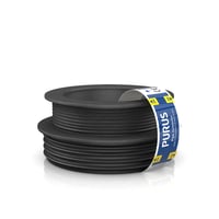 Kombinippel i sort gummi, 100/105-90/75 mm