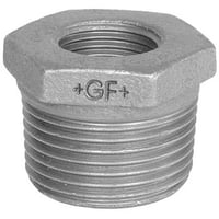 +GF+ Nippelmuffe galvaniseret koncentrisk 1 1/2" x 1/2"