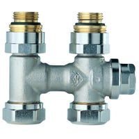 H-stykke Vekolux, 1/2'', ligelb