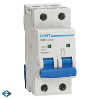 Automatsikring Chint NB1-63H, C 10A, 2P, 10kA