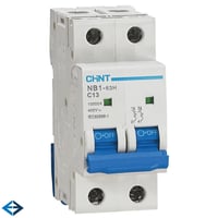 Automatsikring Chint NB1-63H, C 13A, 1P+N, 10kA