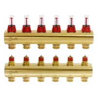 Danfoss Fhf Manifold + Afgange Med Flowmeter Fremlb