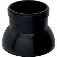PEH udluftningshtte Geberit, 63 mm, sort