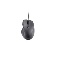 Deltaco Silent Wired Office mouse 5 buttons, 600-1200 DPI, black