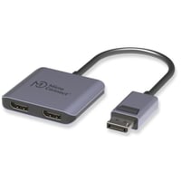 DisplayPort til 2x DisplayPort hun, MST hub splitter