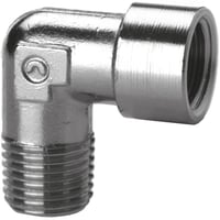 BSPT adaptor-male-female elbow-1/4 thread 2020 1/4-1/4 PIPE AND TUBING FITTING - (10 stk.)