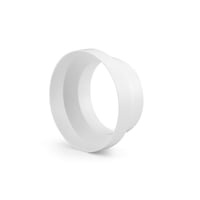 Fresh overgangsstykke, hvid, 100/125mm