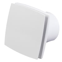 Badventilator, uden styring, 100 mm, hvid – Duka EL 700Q