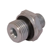 Hydroscand lige indskruning, 22L, 3/4" BSPP, flad NBR pakning, 24