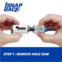 SNAP-BACKT hulsav adapter, 10 mm skaft, 14-30 mm - Lenox