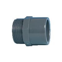 Overgang PVC, 25/32 - 1/2"