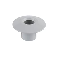 KARFA Rosetbøsning ABSplast 15 mm. Kombineres med pakning 015520015 og passer med bøsningsrør 015546/47/49.018