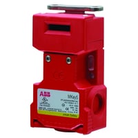 Abb Mkey5 sikkerhedsngleafbryder, plast, rd
