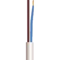 PKA installationskabel 2×1,5mm, hvid, R100 – Nexans – 100 meter