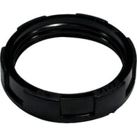Omlbsring til E27 fatning 48 mm uden flange – sort