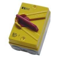 Sikkerhedsafbryder 32A 3P+N, gr, EF32-3N-M25 - Elteco